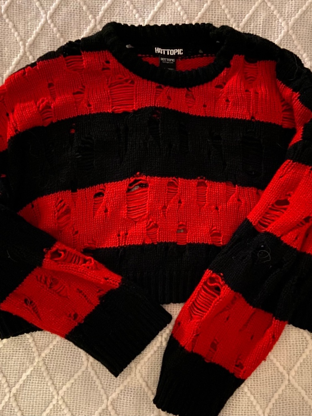Hot Topic Striped Sweater